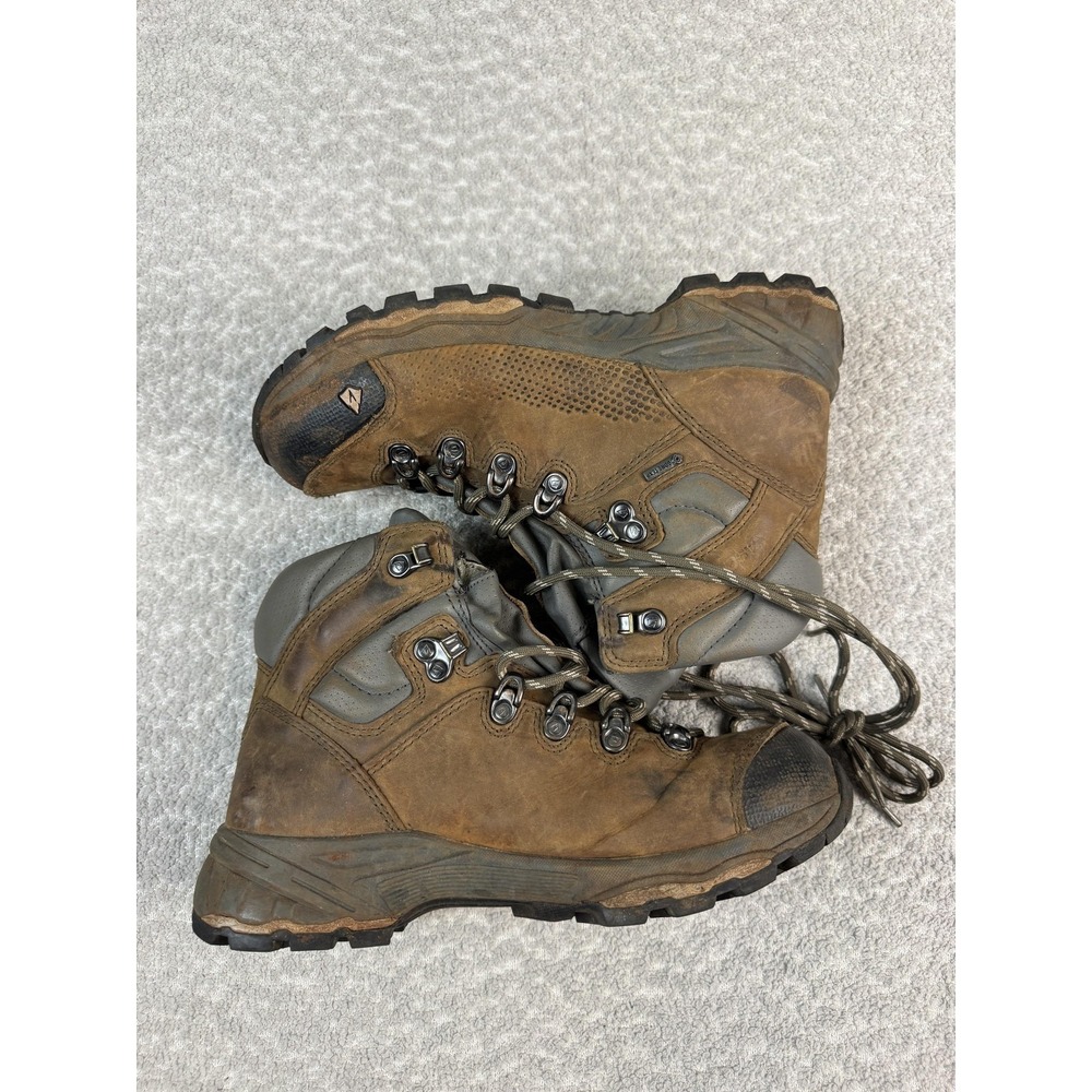 Vasque GTX Boots Womens Sz 8 Brown Nubuck Leather Ankle Hiking Lace Up 7161 M